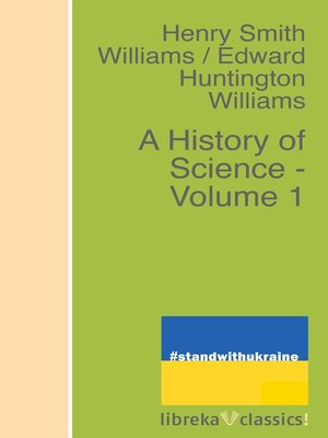 cover image of A History of Science--Volume 1